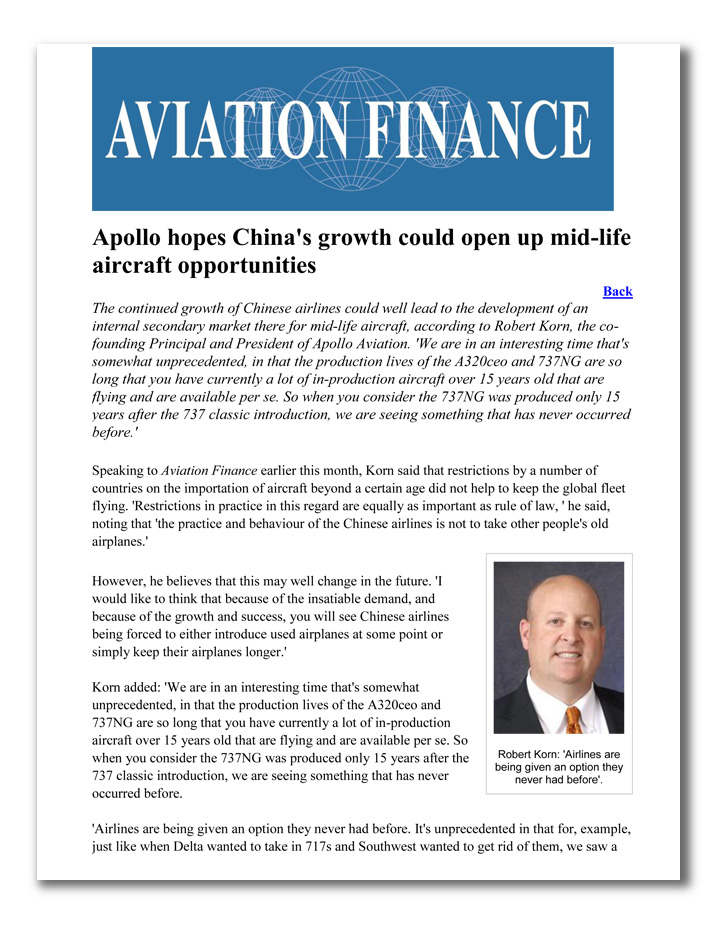 Aviation Finance